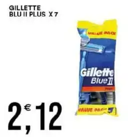 Vantaggio Cash&Carry Gillette blu ii plus x 7 offerta