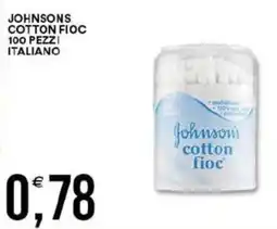 Vantaggio Cash&Carry Johnsons cotton fioc 100 pezzi italiano offerta