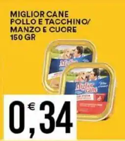 Vantaggio Cash&Carry Miglior cane pollo e tacchino/ manzo e cuore offerta