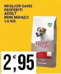 Vantaggio Cash&Carry Miglior cane preferiti adult mini manzo offerta