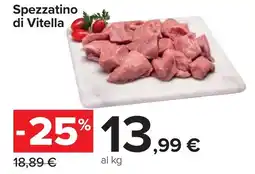 Carrefour Market Spezzatino di Vitella offerta