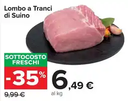 Carrefour Market Lombo a Tranci di Suino offerta