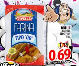 Il Genio Supermercato Divella farina tipo "00" offerta