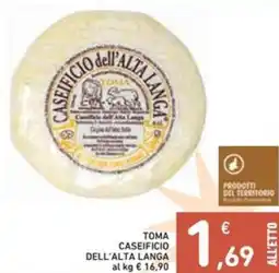 Spazio Conad Toma caseificio dell'alta langa offerta
