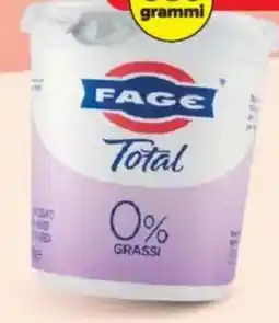 Carrefour Yogurt 0% Total Fage Bianco offerta
