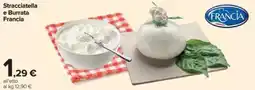 Carrefour Stracciatella e Burrata Francia offerta