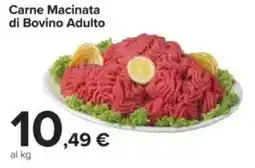 Carrefour Carne Macinata di Bovino Adulto offerta