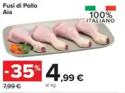 Carrefour Fusi di Pollo Aia offerta