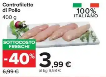 Carrefour Controfiletto di Pollo offerta