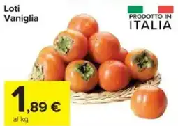 Carrefour Loti Vaniglia offerta