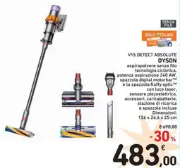 Spazio Conad V15 DETECT ABSOLUTE DYSON offerta