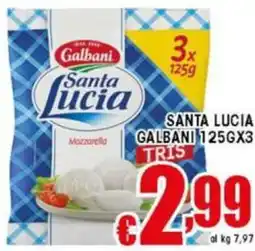 Sacoph Santa lucia GALBANI offerta