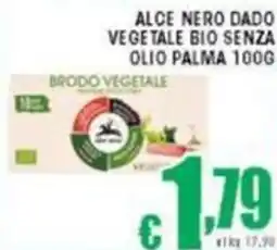 Sacoph Alce nero dado vegetale bio senza olio palma offerta