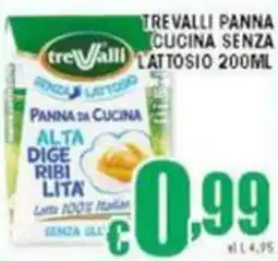 Sacoph Trevalli panna cucina senza lattosio offerta