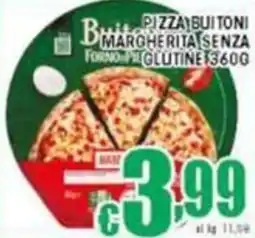 Sacoph Pizza buitoni margherita senza glutine offerta