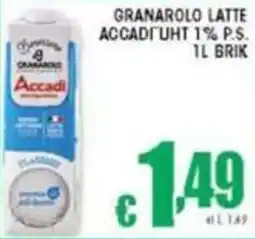 Sacoph Granarolo latte accadi uht 1% p.s. offerta