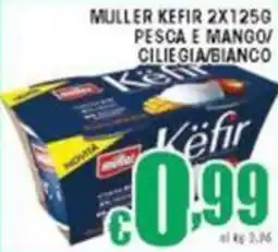 Sacoph Muller kefir pesca e mango/ ciliegia/bianco offerta