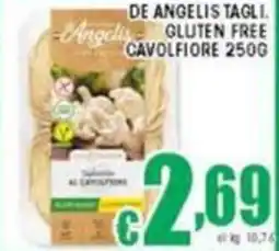 Sacoph De angelis tagli. gluten free cavolfiore offerta