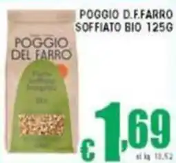 Sacoph Poggio D.F. farro soffiato bio offerta