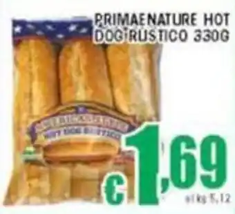 Sacoph Primaenature hot dog rustico offerta