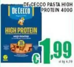 Sacoph De cecco pasta high protein 400 g offerta