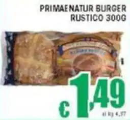 Sacoph Primaenatur burger rustico offerta