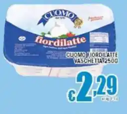 Sacoph Cuomo fiordilatte vaschetta offerta