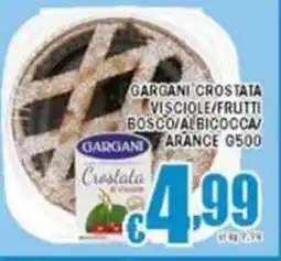 Sacoph Gargani crostata visciole/frutti bosco/albicocca/arance offerta