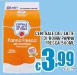 Sacoph Centrale del latte di roma panna fresca offerta