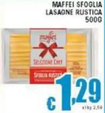 Sacoph Maffei sfoglia lasagne rustica offerta