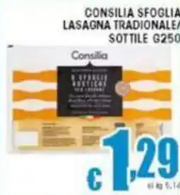 Sacoph Consilia sfoglia lasagna tradionale/ sottile offerta