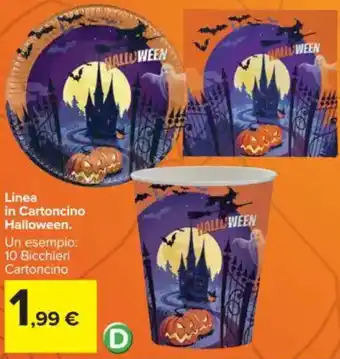 Carrefour Linea in Cartoncino Halloween offerta