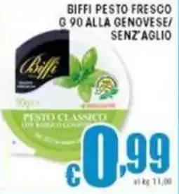 Sacoph Biffi pesto fresco alla genovese/ senz'aglio offerta
