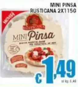 Sacoph Mini pinsa rusticana offerta