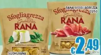 Sacoph Rana sfogliagrezza offerta