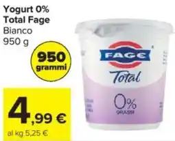 Carrefour Yogurt 0% Total Fage offerta
