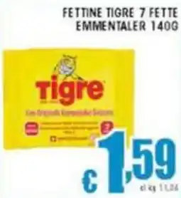 Sacoph Fettine tigre 7 fette emmentaler offerta