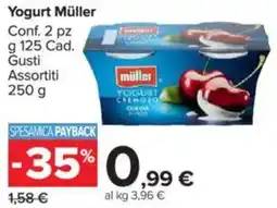 Carrefour Yogurt Müller offerta
