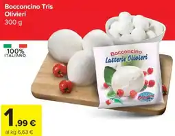 Carrefour Bocconcino Tris Olivieri offerta