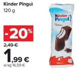 Carrefour Kinder Pingui offerta