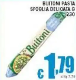 Sacoph Buitoni pasta sfoglia delicata offerta