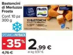 Carrefour Bastoncini di Merluzzo Frosta offerta