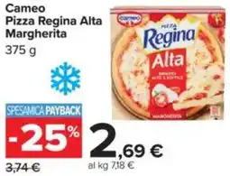 Carrefour Cameo Pizza Regina Alta Margherita offerta
