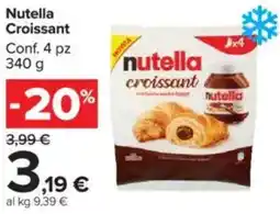 Carrefour Nutella Croissant offerta