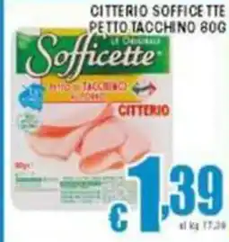 Sacoph Citterio sofficette petto tacchino offerta