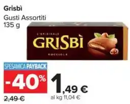 Carrefour Grisbì offerta