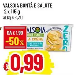 Famila Valsoia bontà e salute offerta