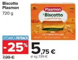 Carrefour Biscotto Plasmon offerta