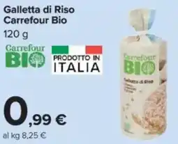 Carrefour Galletta di Riso Carrefour Bio offerta