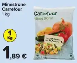 Carrefour Minestrone Carrefour offerta